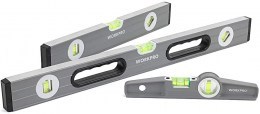 WORKPRO 3-Piece Spirit Level Set
